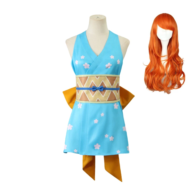 Nami Cosplay Costume Wig Anime OP Women Halloween Carnival Party Role Playing Dress Outfit Clothing
Nami Cosplay Costume Wig Anime OP Women Halloween Carnival Party Role Playing Dress Outfit Clothing