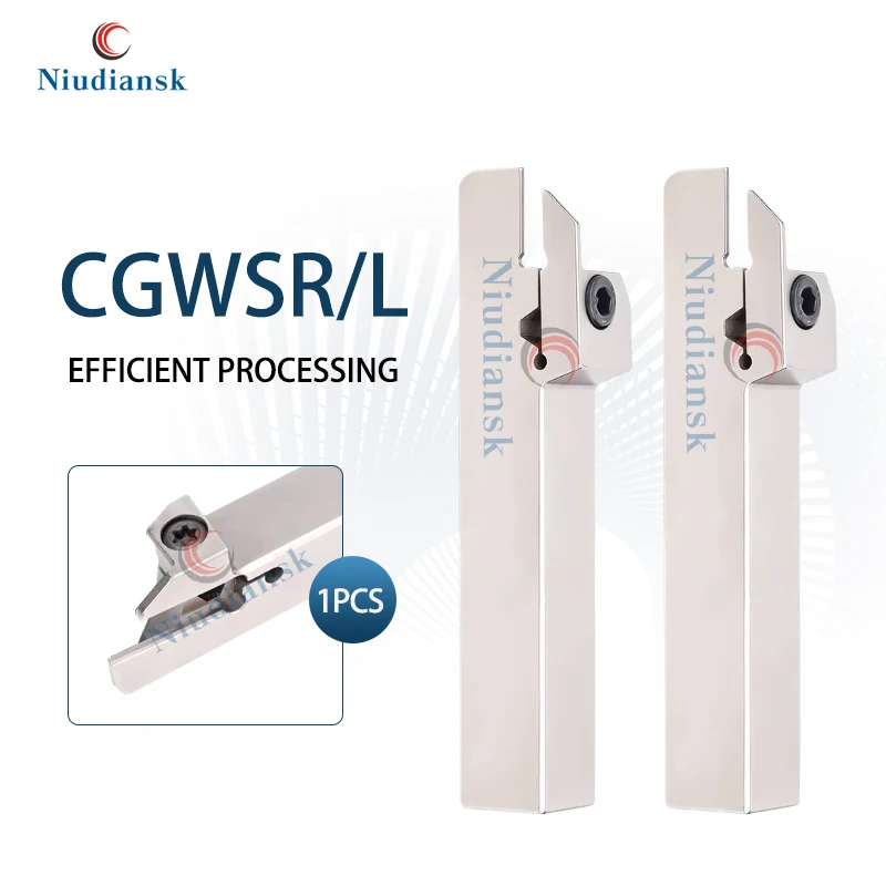 CGWSR/CGWSL1212J-2D24 1616H-2T20 2020K-2T20 2525M-4T20 Outer Diameter Grooving Tool Holder Numerical Control Lathe Cutting Tool
CGWSR/CGWSL1212J-2D24 1616H-2T20 2020K-2T20 2525M-4T20 Outer Diameter Grooving Tool Holder Numerical Control Lathe Cutting Tool