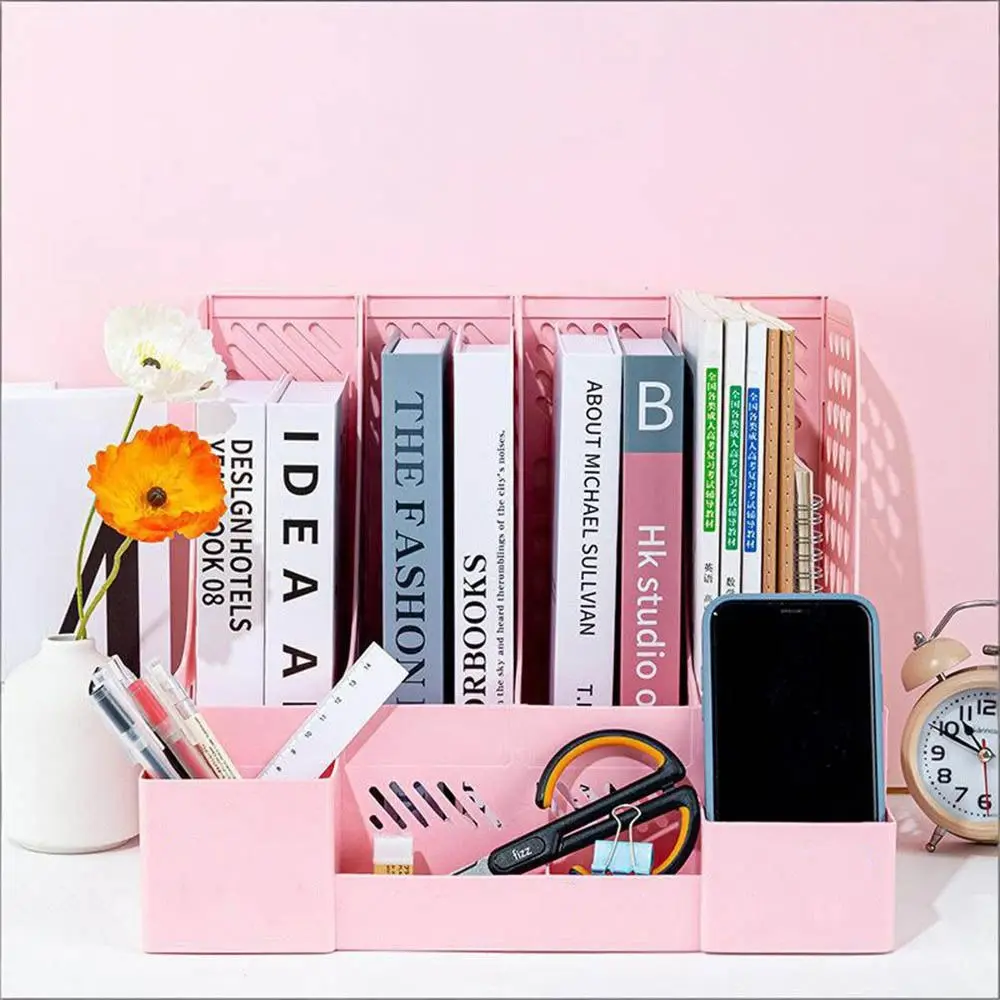 Removable Desktop File Storage Box Book Stand File Column Student Book Stand Compartments Bookshelf Dormitory Desk Book Clip
Removable Desktop File Storage Box Book Stand File Column Student Book Stand Compartments Bookshelf Dormitory Desk Book Clip