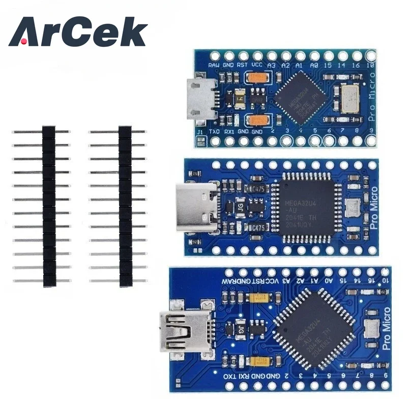 Сменный ATmega32U4 Pro Micro ATmega32U4, 5 в 16 МГц, для Arduino Pro Mini с 2-рядным контактным разъемом для Leonardo Mini Usb интерфейса
Сменный ATmega32U4 Pro Micro ATmega32U4, 5 в 16 МГц, для Arduino Pro Mini с 2-рядным контактным разъемом для Leonardo Mini Usb интерфейса