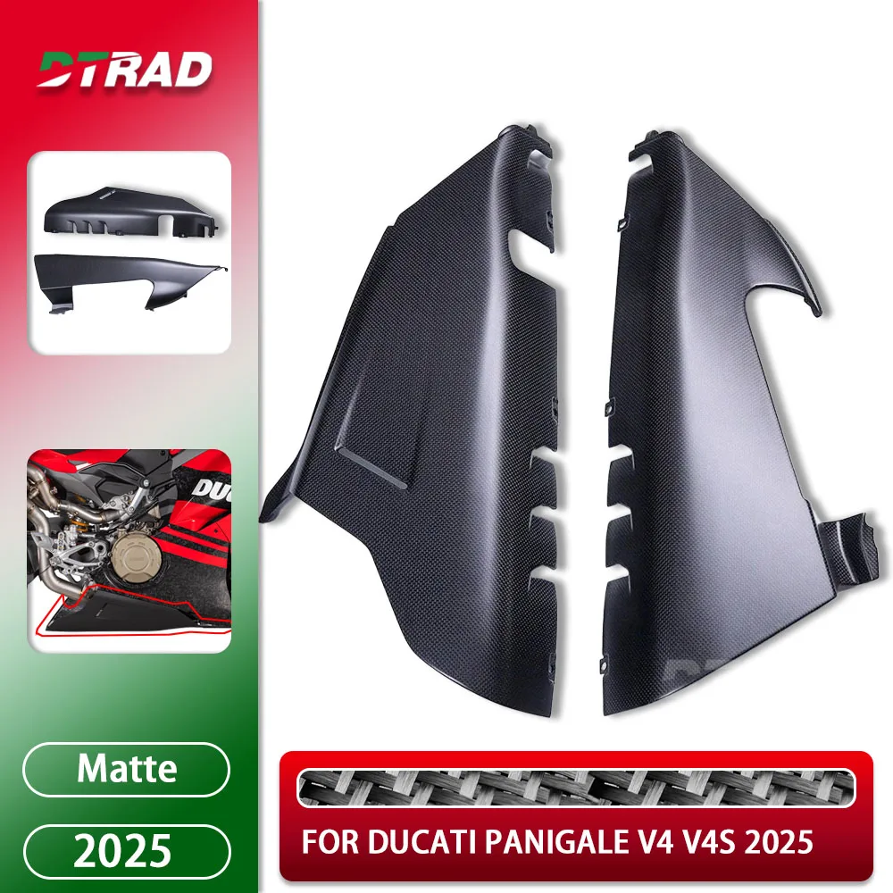 For DUCATI Panigale V4 V4S 2025-2026 Carbon Fiber Belly Pan Lower Guard Protector Exhaust Covers Lower Fairing Accessories
For DUCATI Panigale V4 V4S 2025-2026 Carbon Fiber Belly Pan Lower Guard Protector Exhaust Covers Lower Fairing Accessories