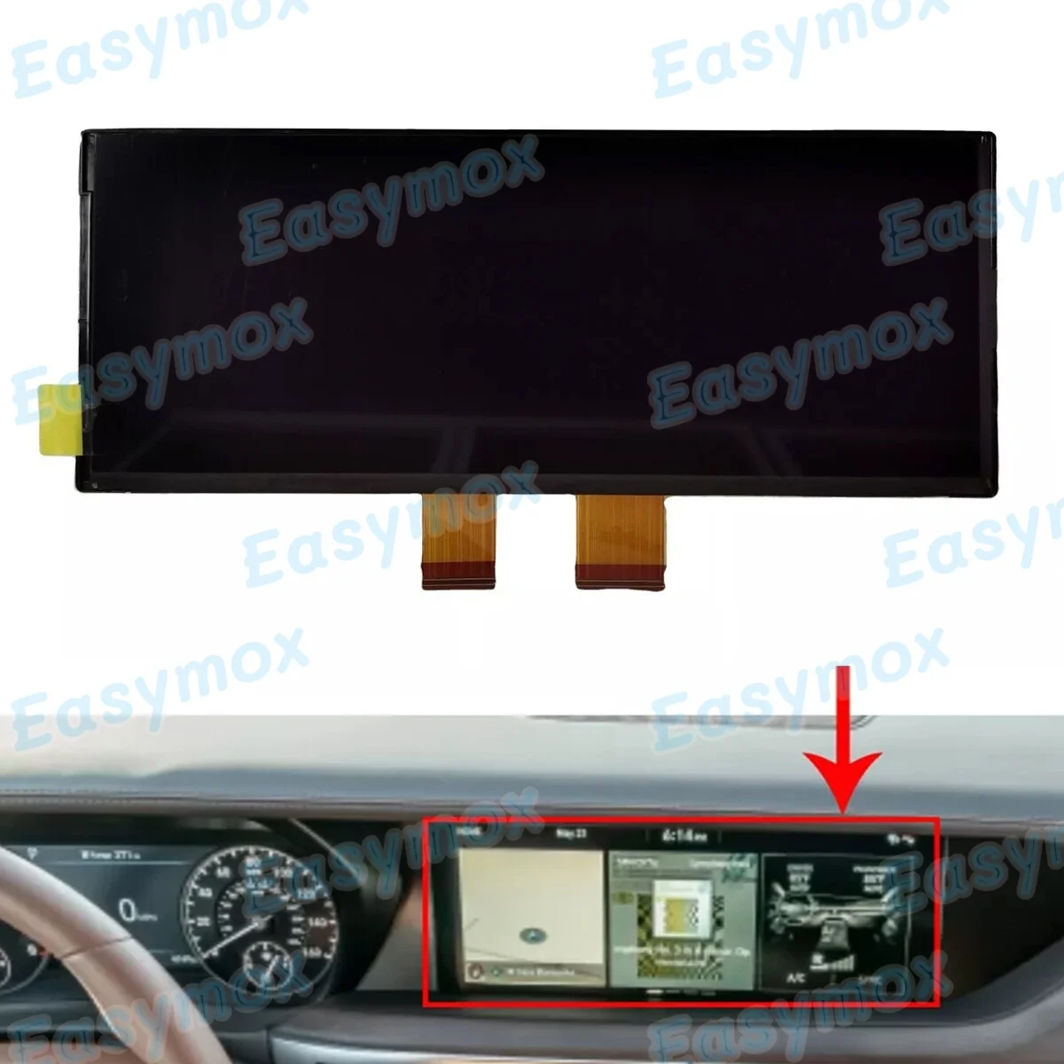 OEM 12.3" Touchscreen LCD Display for 2017-2019 Hyundai Genesis G90 Navigation Radio Replacement 96525D2010 H119
OEM 12.3" Touchscreen LCD Display for 2017-2019 Hyundai Genesis G90 Navigation Radio Replacement 96525D2010 H119