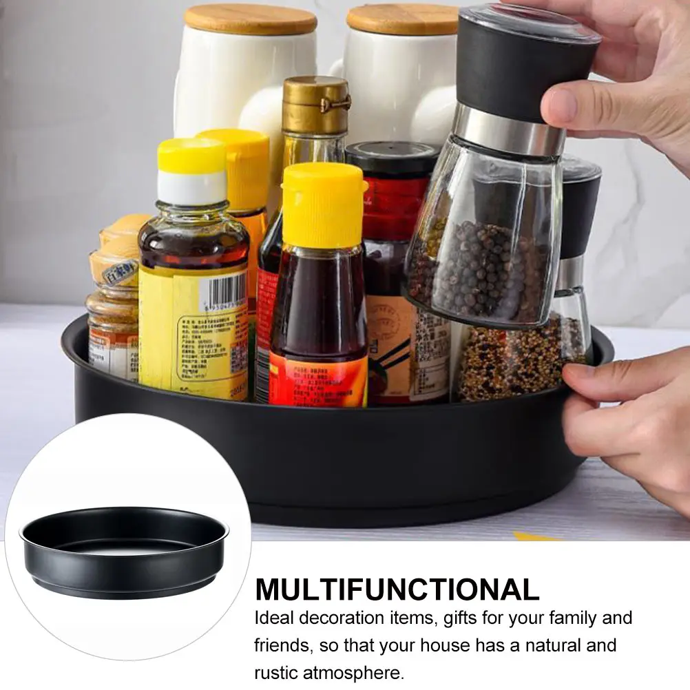Rotating Seasoning Rack Kitchen Storage Desktop Fruit Platter Home Decoration Simple Design Easy Clean Versatile for Keys Remote
Rotating Seasoning Rack Kitchen Storage Desktop Fruit Platter Home Decoration Simple Design Easy Clean Versatile for Keys Remote