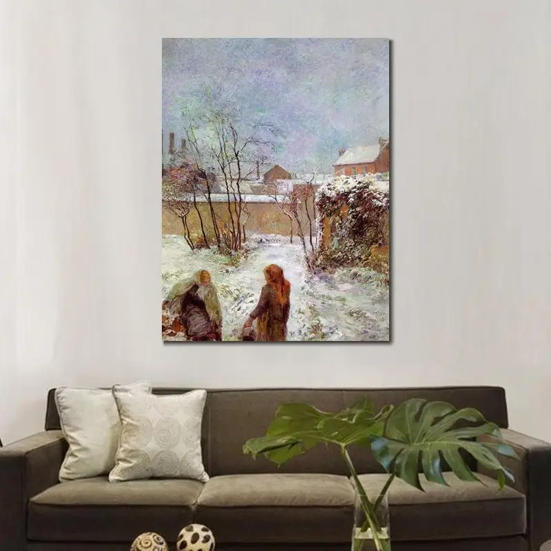 Landscape Painting Winter Scenes Paul Gauguin Art Oil on Canvas Handmade High Quality
Landscape Painting Winter Scenes Paul Gauguin Art Oil on Canvas Handmade High Quality