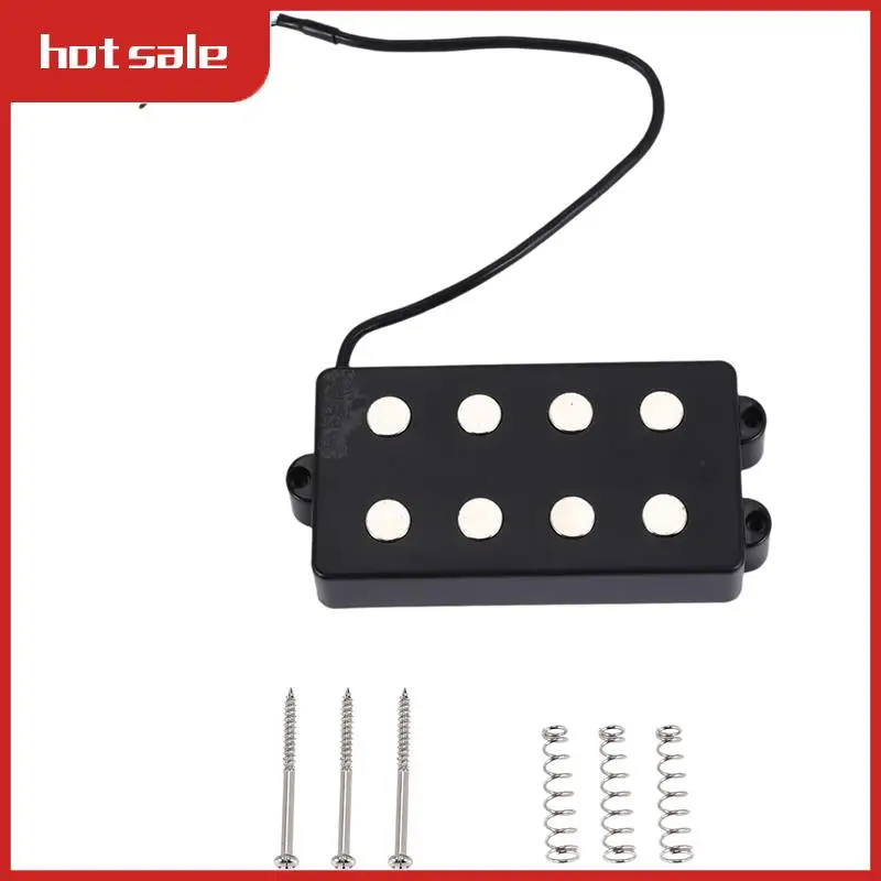 Noiseless Good Balance 4 String Bass Humbucker Double Coil Pickup Black For Bass Guitar
Noiseless Good Balance 4 String Bass Humbucker Double Coil Pickup Black For Bass Guitar