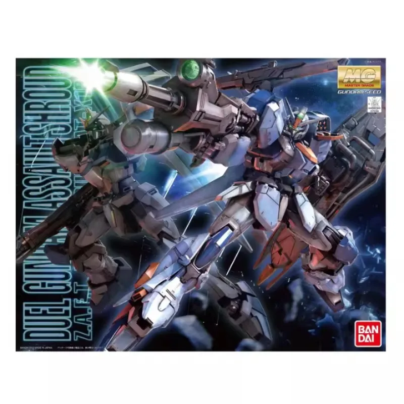 In Stock Model BANDAI Assembly Model 1/100 MG Duel Gundam Assault Shroud
In Stock Model BANDAI Assembly Model 1/100 MG Duel Gundam Assault Shroud