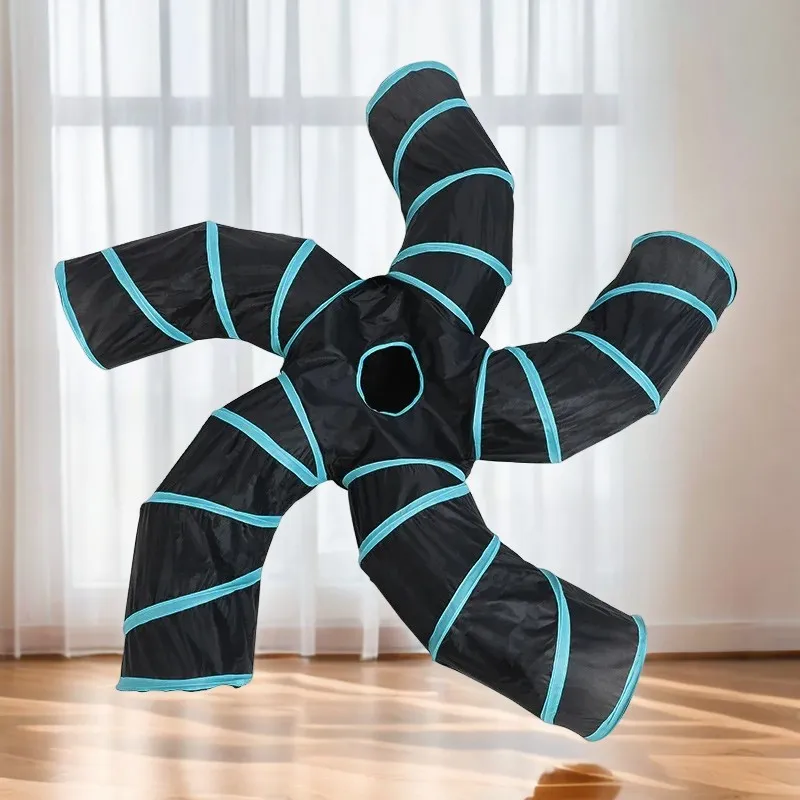Indoor 2/3/4 5-way Collapsible Cat Tunnel Tube Kitty Tunnel Bored Cat Pet Toys Peek Hole Toy Cat Puppy Kitty Kitten Rabbit Bugs
Indoor 2/3/4 5-way Collapsible Cat Tunnel Tube Kitty Tunnel Bored Cat Pet Toys Peek Hole Toy Cat Puppy Kitty Kitten Rabbit Bugs