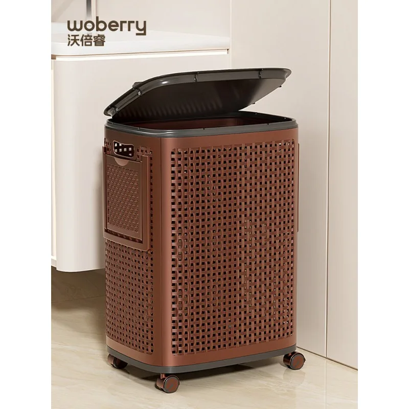 Dirty basket Household large capacity can be partitioned floor cart Laundry basket Toilet Bathroom Clothes storage basket
Dirty basket Household large capacity can be partitioned floor cart Laundry basket Toilet Bathroom Clothes storage basket
