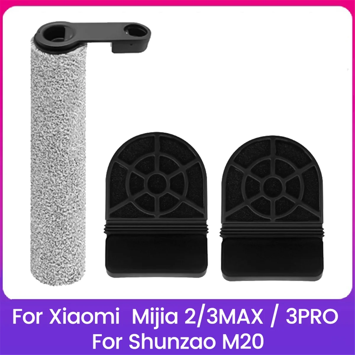 3 шт. роликовая щетка и замена фильтра Hepa для Xiaomi Mijia 2/3MAX/3PRO для Shunzao M20, аксессуары для скруббера для пола
3 шт. роликовая щетка и замена фильтра Hepa для Xiaomi Mijia 2/3MAX/3PRO для Shunzao M20, аксессуары для скруббера для пола