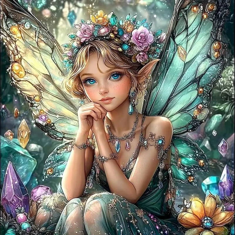 Green-eyed Sprite Portrait 500PCS/1024 PCS Jigsaw Puzzles Challenging Family Activity Game for Gameroom Bedroom Home Decor Gift
Green-eyed Sprite Portrait 500PCS/1024 PCS Jigsaw Puzzles Challenging Family Activity Game for Gameroom Bedroom Home Decor Gift