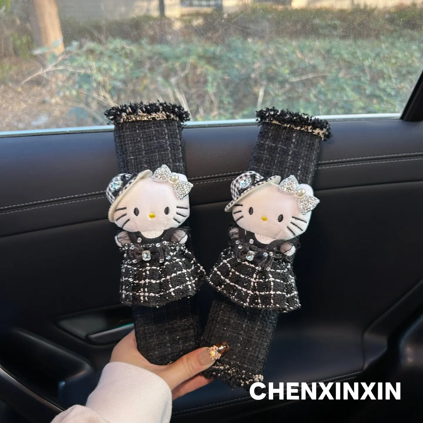 Hello Kitty Car Safety Belt Cover Adjustable Seat Belt Cover Shoulder Strap Cover Car Shoulder Protector Pad Auto Accessories
Hello Kitty Car Safety Belt Cover Adjustable Seat Belt Cover Shoulder Strap Cover Car Shoulder Protector Pad Auto Accessories