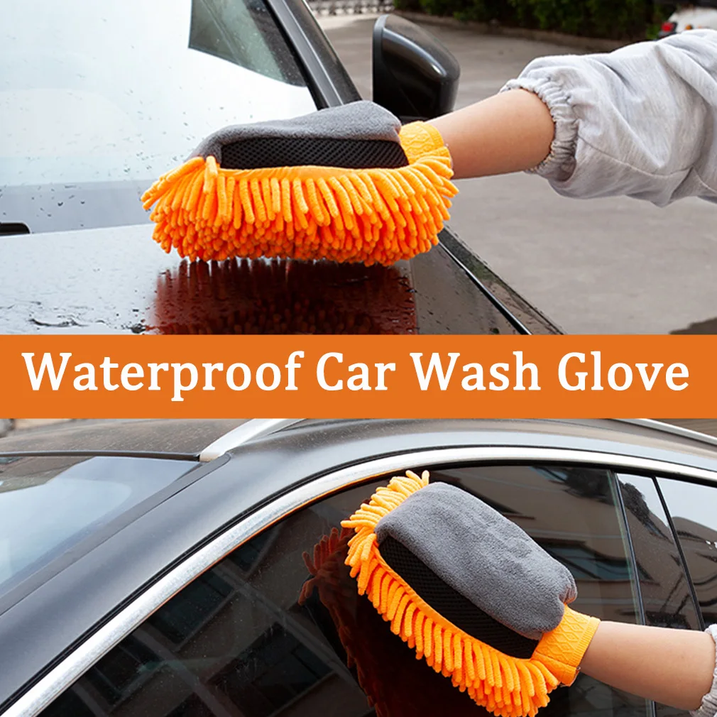 Hot 1PC Microfiber Car Cleaning Mitt Waterproof Car Wash Glove Thick Anti-scratch Gloves Wax Detailing Brush Auto Care Glove 
Hot 1PC Microfiber Car Cleaning Mitt Waterproof Car Wash Glove Thick Anti-scratch Gloves Wax Detailing Brush Auto Care Glove