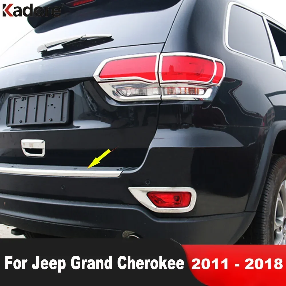For Jeep Grand Cherokee 2011-2016 2017 2018 Steel Car Rear Trunk Bumper Cover Trim Tailgate Door Sill Plate Guard Accessories
For Jeep Grand Cherokee 2011-2016 2017 2018 Steel Car Rear Trunk Bumper Cover Trim Tailgate Door Sill Plate Guard Accessories
