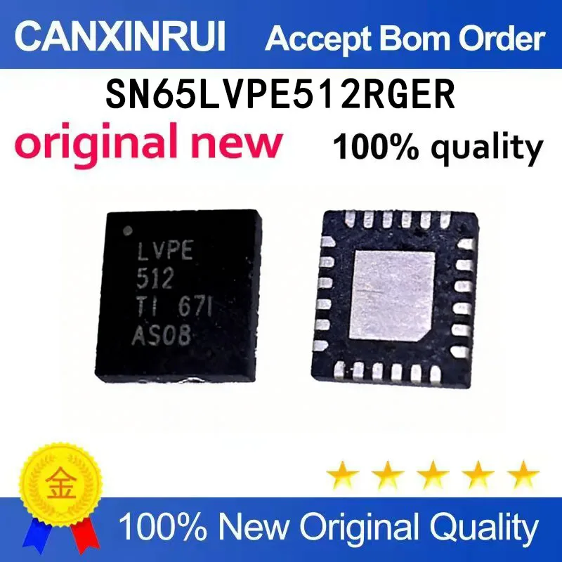 (5-100 pieces)New SN65LVPE512RGER LVPE512 LVPE 512 QFN spot chip IC
(5-100 pieces)New SN65LVPE512RGER LVPE512 LVPE 512 QFN spot chip IC