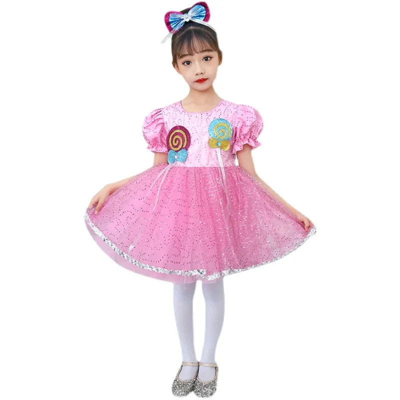 Children's Stage Performance Clothing Sequins Tutu Skirt Girls Cute Dress Kids Modern Dance Costume Girls Performance Clothes
Children's Stage Performance Clothing Sequins Tutu Skirt Girls Cute Dress Kids Modern Dance Costume Girls Performance Clothes