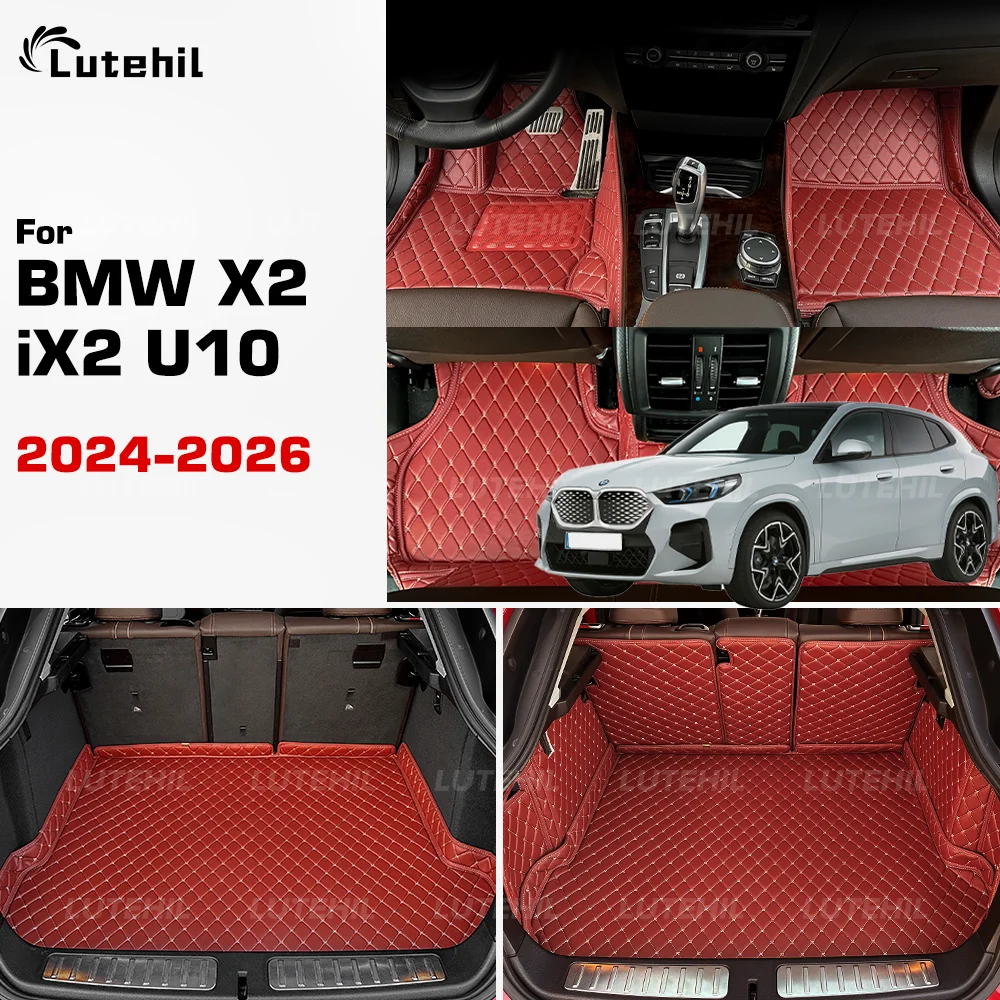 For BMW X2 iX2 sDrive20i U10 5-Seat 2024 2025 2026 Lutehil Car Floor Mats Car Trunk Mat Foot Pads Carpet Interior Accessories
For BMW X2 iX2 sDrive20i U10 5-Seat 2024 2025 2026 Lutehil Car Floor Mats Car Trunk Mat Foot Pads Carpet Interior Accessories