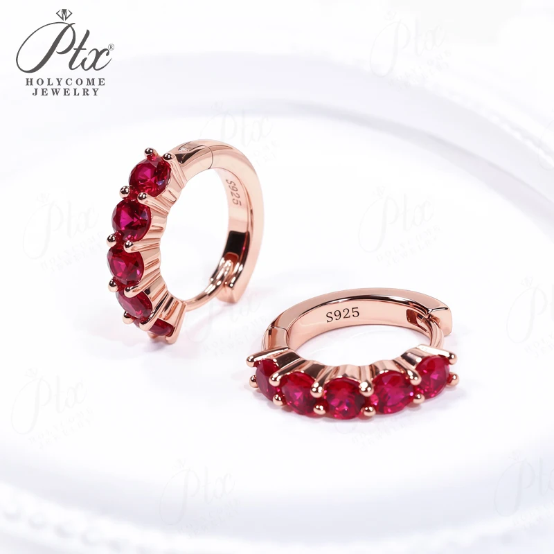 Moissanite Earrings Customize Five Round Cut Lab Grown Emerald/Ruby/Sapphire 925 Silver Hypoallergenic Factory Direct Sales
Moissanite Earrings Customize Five Round Cut Lab Grown Emerald/Ruby/Sapphire 925 Silver Hypoallergenic Factory Direct Sales