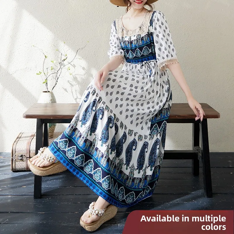 Утягивающие женские хлопковые смеси большого размера, круглые, свободные, длинные, с цветочным принтом, с высокой талией, трапециевидной формы, летние поездки на работу
Утягивающие женские хлопковые смеси большого размера, круглые, свободные, длинные, с цветочным принтом, с высокой талией, трапециевидной формы, летние поездки на работу