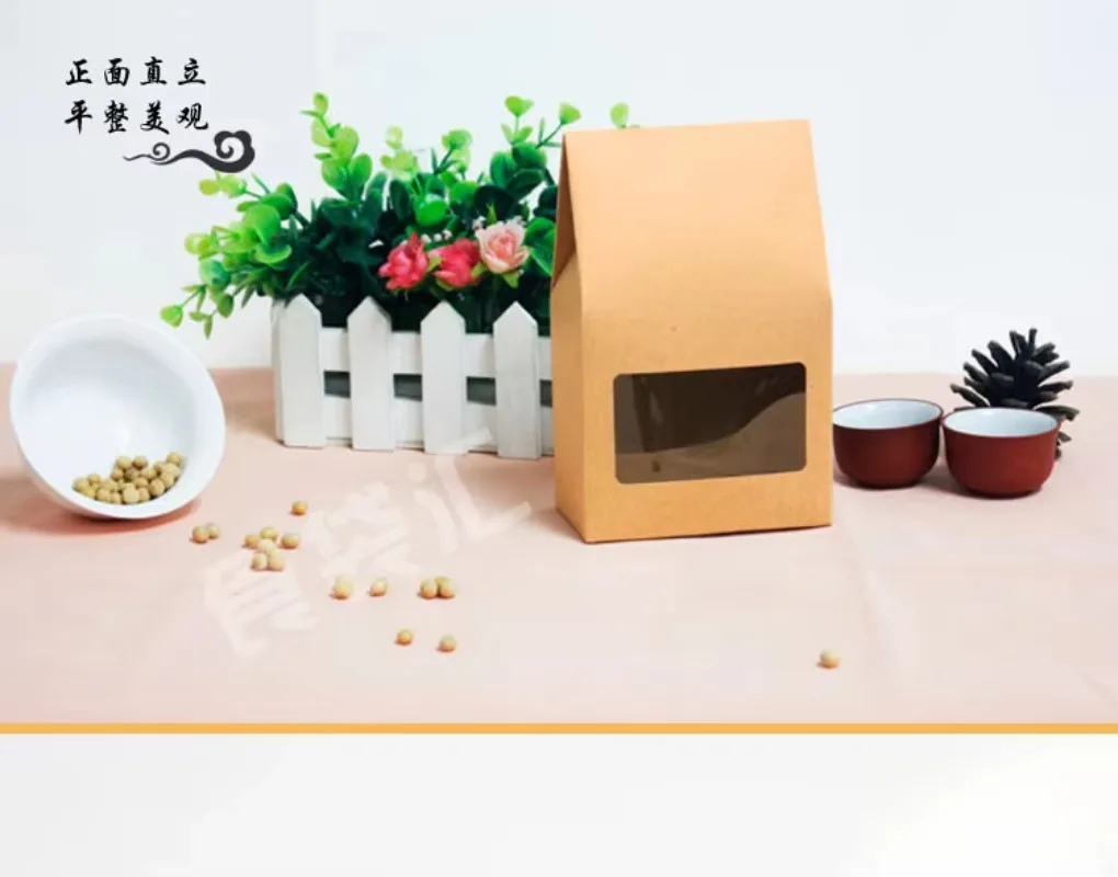 10*21.5*6cm Brown Kraft Packaging Box Pouch W/ Clear Window For Cake Cookie Food Storage Standing Up Paper Packing Bag 20Pcs/Lot
10*21.5*6cm Brown Kraft Packaging Box Pouch W/ Clear Window For Cake Cookie Food Storage Standing Up Paper Packing Bag 20Pcs/Lot
