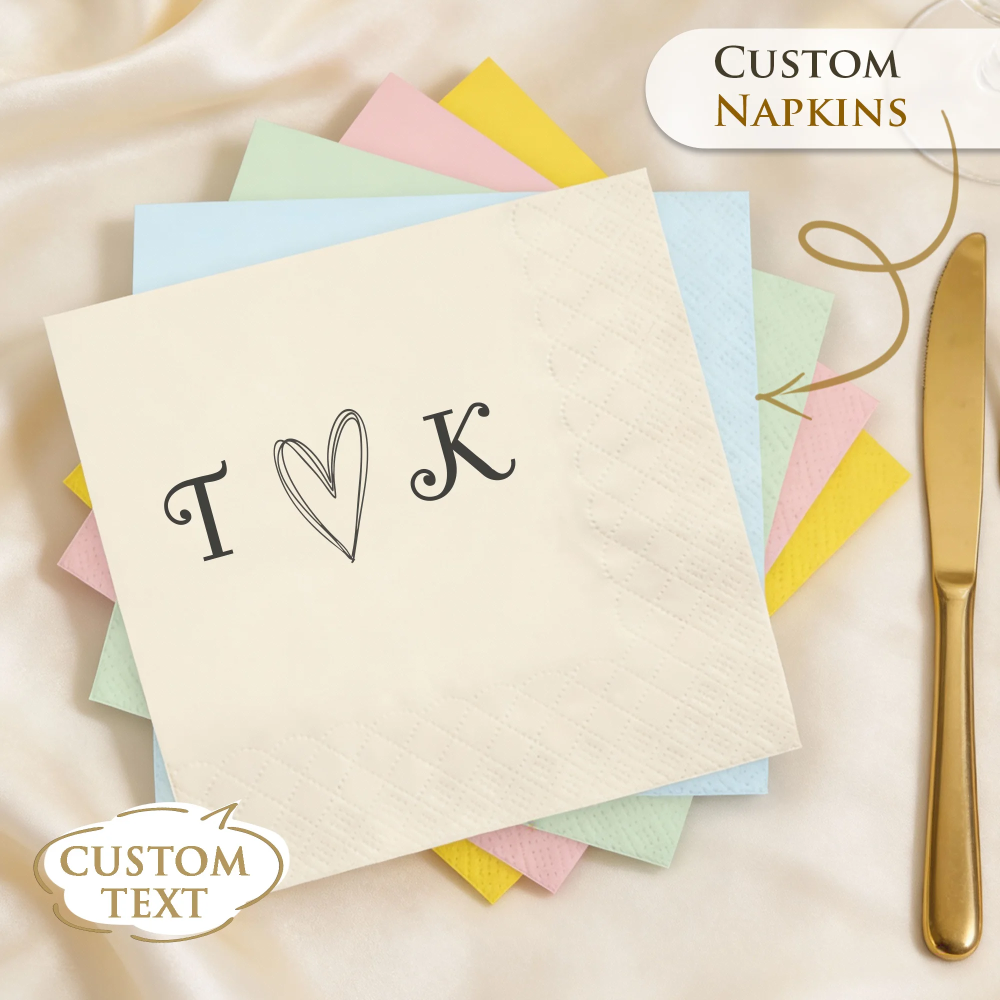 Custom Paper Napkins for Wedding Custom Napkins of Cocktail Disposable Napkins,for Cocktail Party Baby Shower Birthday Hen Party
Custom Paper Napkins for Wedding Custom Napkins of Cocktail Disposable Napkins,for Cocktail Party Baby Shower Birthday Hen Party