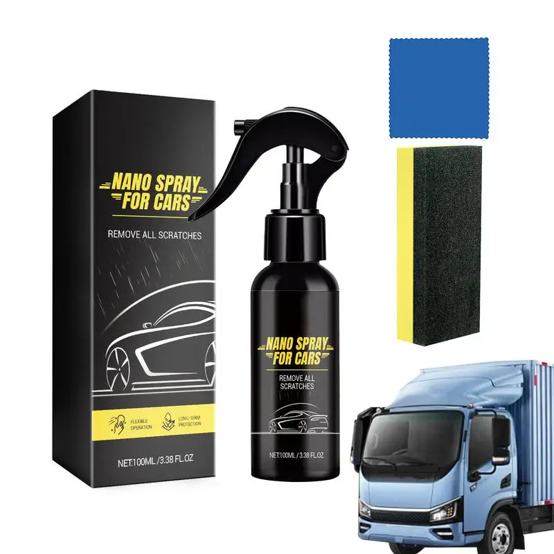 Automotive Coating Spray Quick Coating Agent High Protection Nano Cleaner 100ml Car Paint Care Polishing Spray With Sponge &
Automotive Coating Spray Quick Coating Agent High Protection Nano Cleaner 100ml Car Paint Care Polishing Spray With Sponge &