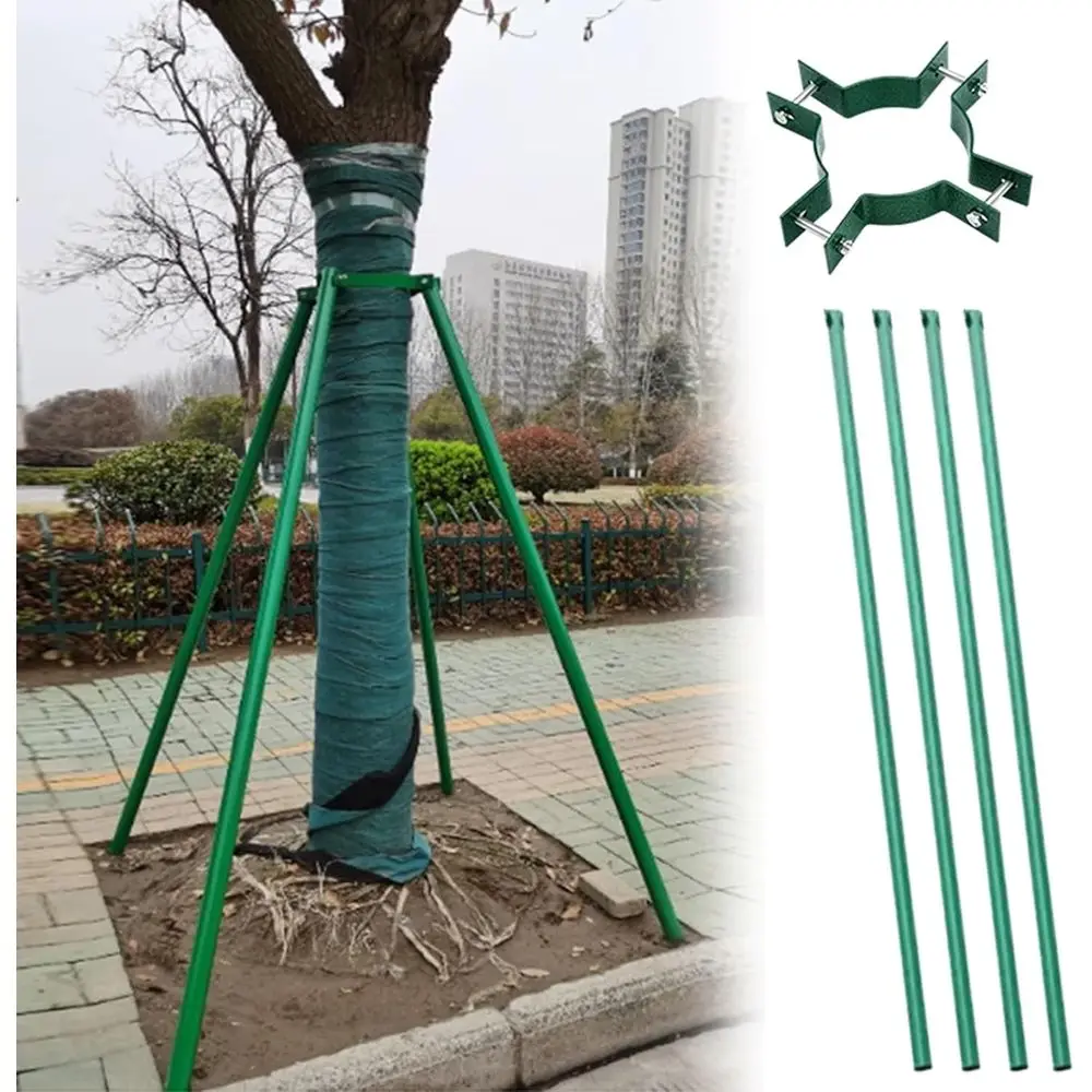 Heavy-Duty Adjustable Tree Support Kit for Leaning Trees, 3.3-6.2ft, Outdoor Garden Greening Aid
Heavy-Duty Adjustable Tree Support Kit for Leaning Trees, 3.3-6.2ft, Outdoor Garden Greening Aid