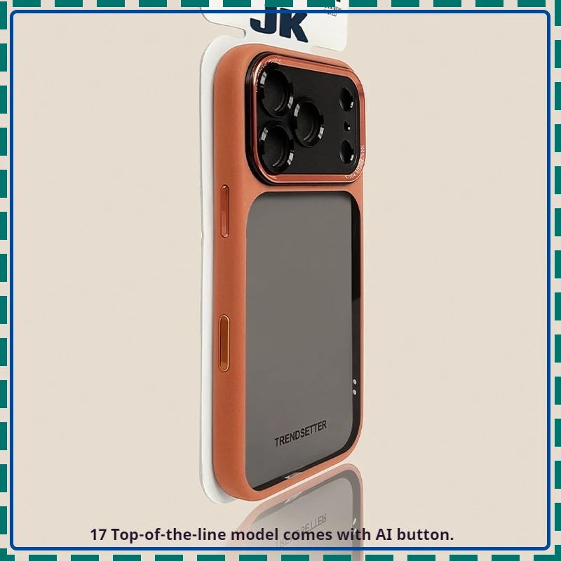 Чехол для телефона с металлической кнопкой для iPhone 17 Pro, полная защита с объективом, совместимость, роскошный легкий черный
Чехол для телефона с металлической кнопкой для iPhone 17 Pro, полная защита с объективом, совместимость, роскошный легкий черный