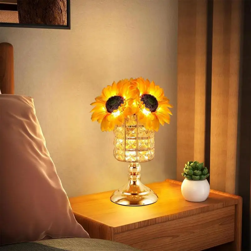 Sunflower Lamps For Nightstand Sunflowers Flower Lamp Night Light 3 Colors Glass Lantern Led Touch Control For Table Nightstand
Sunflower Lamps For Nightstand Sunflowers Flower Lamp Night Light 3 Colors Glass Lantern Led Touch Control For Table Nightstand
