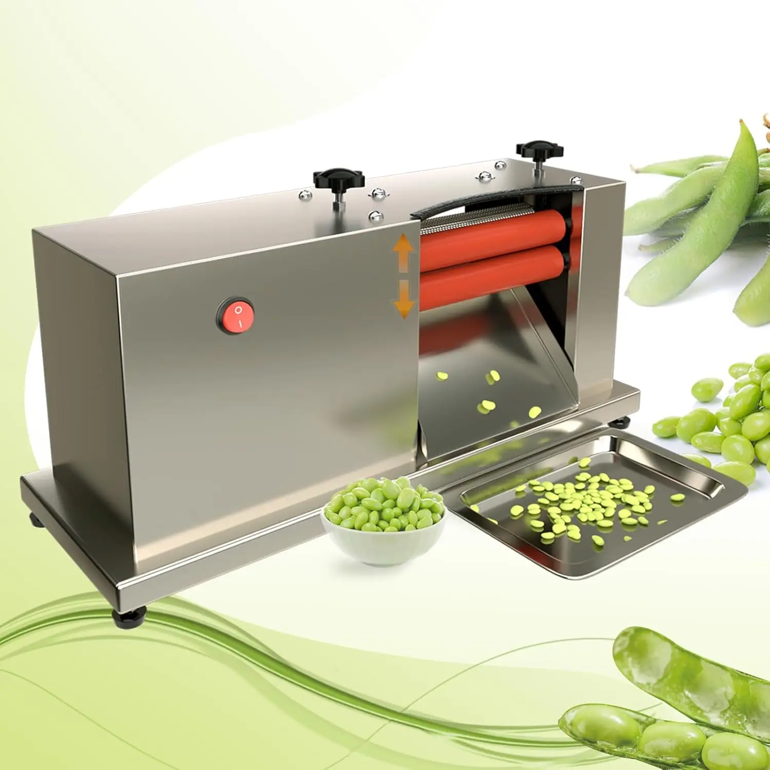 Adjustable Electric Pea Sheller Machine, Semi Automatic Bean Pea Sheller, Commercial Bean Pea Peeler, Stainless Steel Home
Adjustable Electric Pea Sheller Machine, Semi Automatic Bean Pea Sheller, Commercial Bean Pea Peeler, Stainless Steel Home