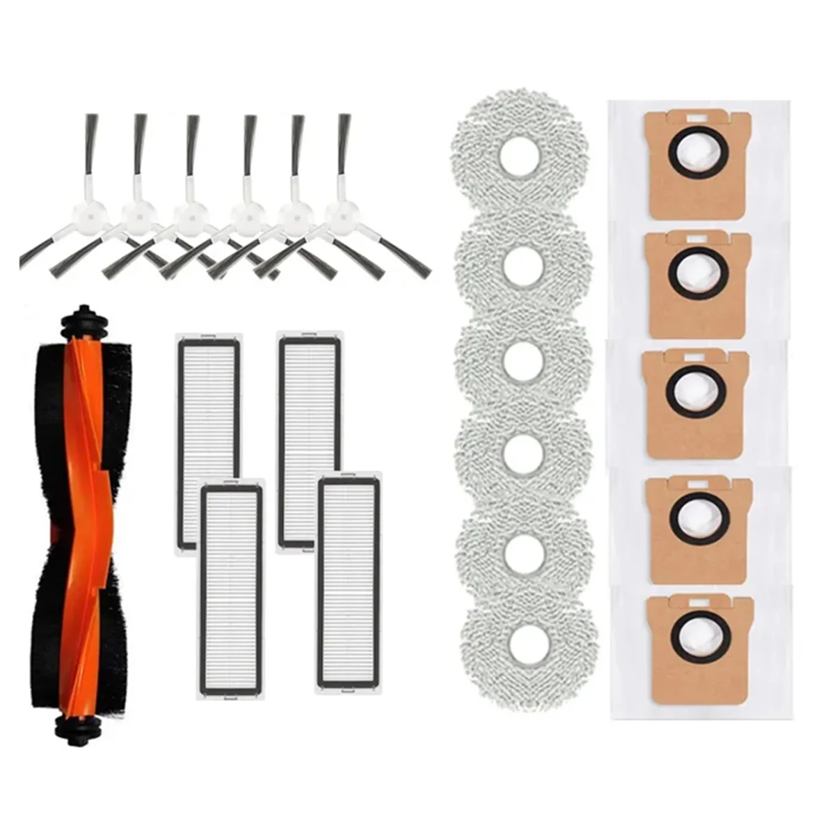IDS-Accessories for Xiaomi Robot Vacuum X20+ / X20 Plus Parts Main Side Brush Hepa Filter Mop Cloth Dust Bag Replacement
IDS-Accessories for Xiaomi Robot Vacuum X20+ / X20 Plus Parts Main Side Brush Hepa Filter Mop Cloth Dust Bag Replacement
