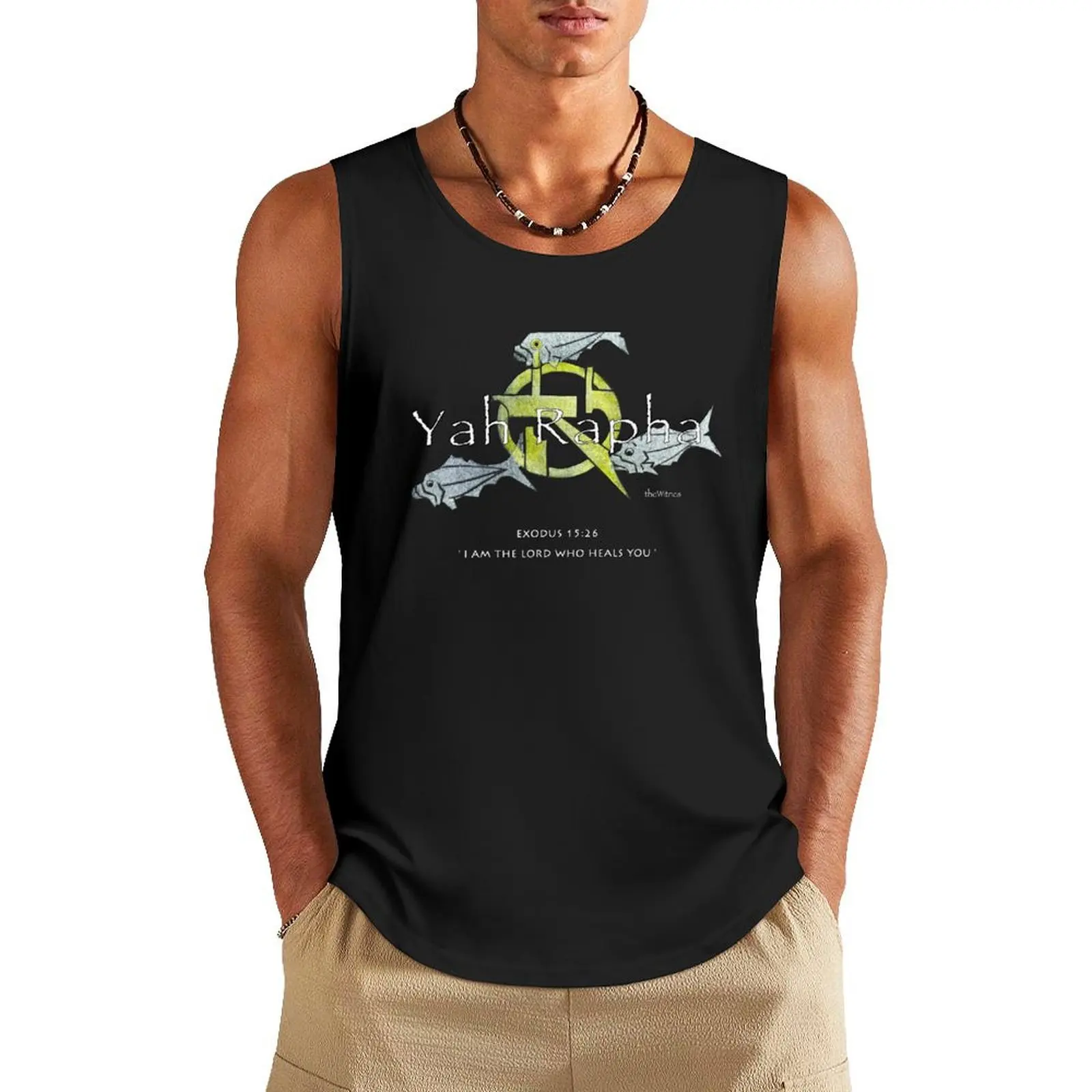 Yah Rapha, God Healer Tank Top t-shirts for men mens gym clothes fashion 2024 man summer Men's tops
Yah Rapha, God Healer Tank Top t-shirts for men mens gym clothes fashion 2024 man summer Men's tops