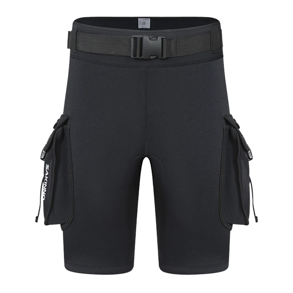 3mm Scuba Diving Shorts with Pockets Unisex Surfing Shorts Keep Warm D-Ring Buckle Leak Hole for Diving Equipment Accessories
3mm Scuba Diving Shorts with Pockets Unisex Surfing Shorts Keep Warm D-Ring Buckle Leak Hole for Diving Equipment Accessories