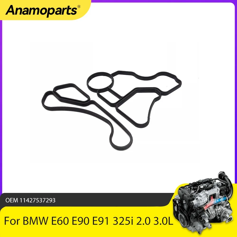 Engine Parts Oil Filter Housing Gasket + Cooler Seal Set Fit 2.0 3.0L For BMW E60 E90 E91 325i 335ixDrive Z4 2.0 3.0L 2006-2017
Engine Parts Oil Filter Housing Gasket + Cooler Seal Set Fit 2.0 3.0L For BMW E60 E90 E91 325i 335ixDrive Z4 2.0 3.0L 2006-2017