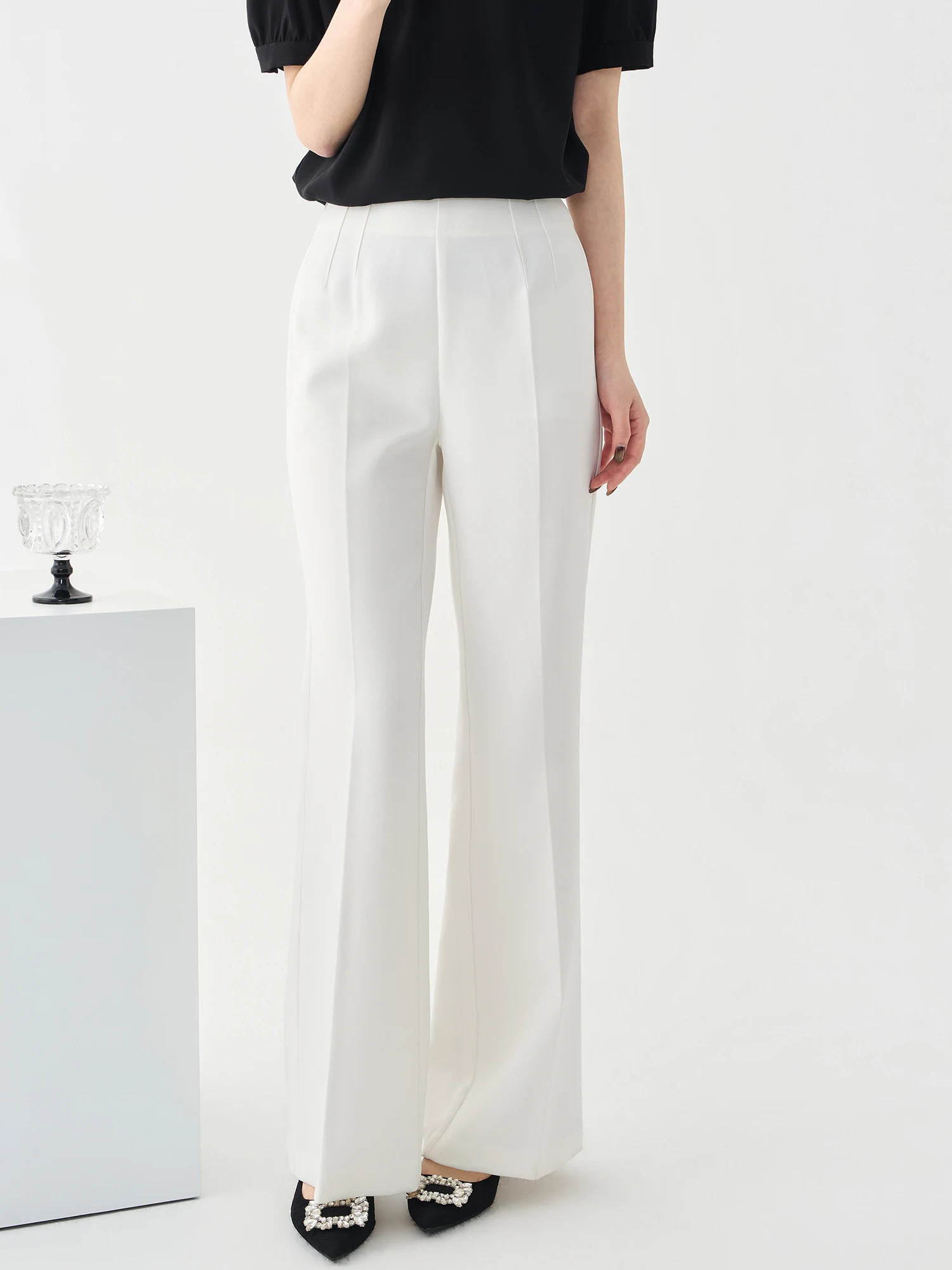 CTTAI White Long Leg Slimming Pants High Waist Straight Leg Commute Friendly Ele Women's Premium Quali Suit Pants
CTTAI White Long Leg Slimming Pants High Waist Straight Leg Commute Friendly Ele Women's Premium Quali Suit Pants