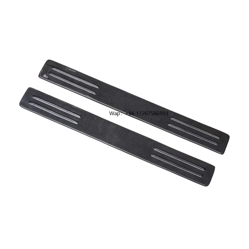 High-quality OEM Style Dry Carbon Fiber Welcome Pedal Scuff Plate Welcome Threshold for Fer ra -ri 296 GTB GTS
High-quality OEM Style Dry Carbon Fiber Welcome Pedal Scuff Plate Welcome Threshold for Fer ra -ri 296 GTB GTS