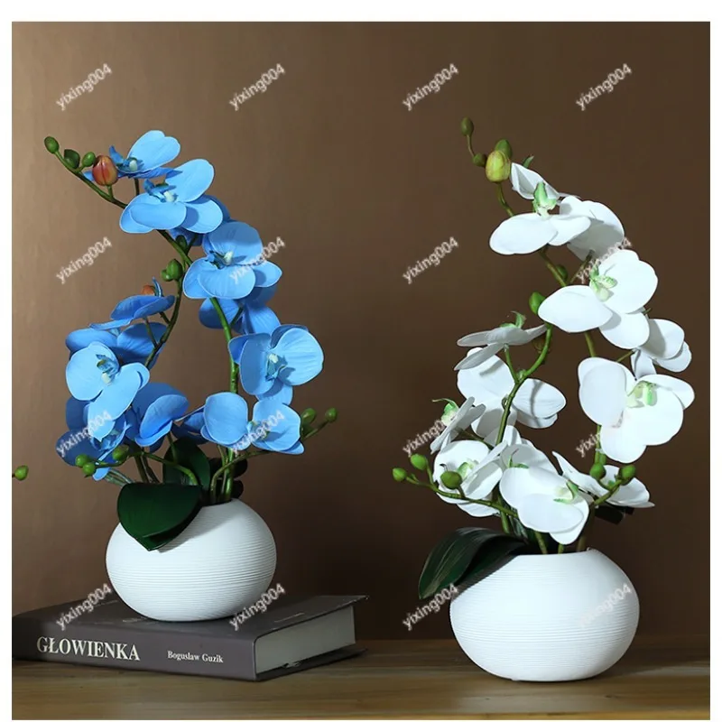 Artificial Phalaenopsis Orchid, Luxury Faux Flower Modern Minimalist Home Living Room Desktop Decor
Artificial Phalaenopsis Orchid, Luxury Faux Flower Modern Minimalist Home Living Room Desktop Decor