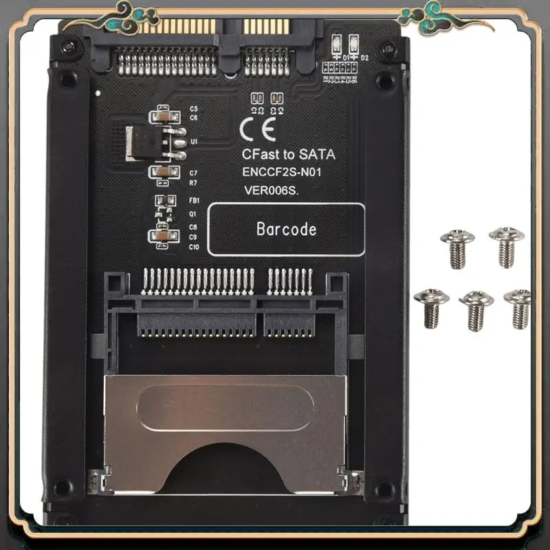 ASMA-Cfast To Sata3.0 Адаптер жесткого диска Адаптер карты Sata 22Pin To Cfast 2,5-дюймовый чехол для жесткого диска Ssd Hdd Cfast Card Reader
ASMA-Cfast To Sata3.0 Адаптер жесткого диска Адаптер карты Sata 22Pin To Cfast 2,5-дюймовый чехол для жесткого диска Ssd Hdd Cfast Card Reader