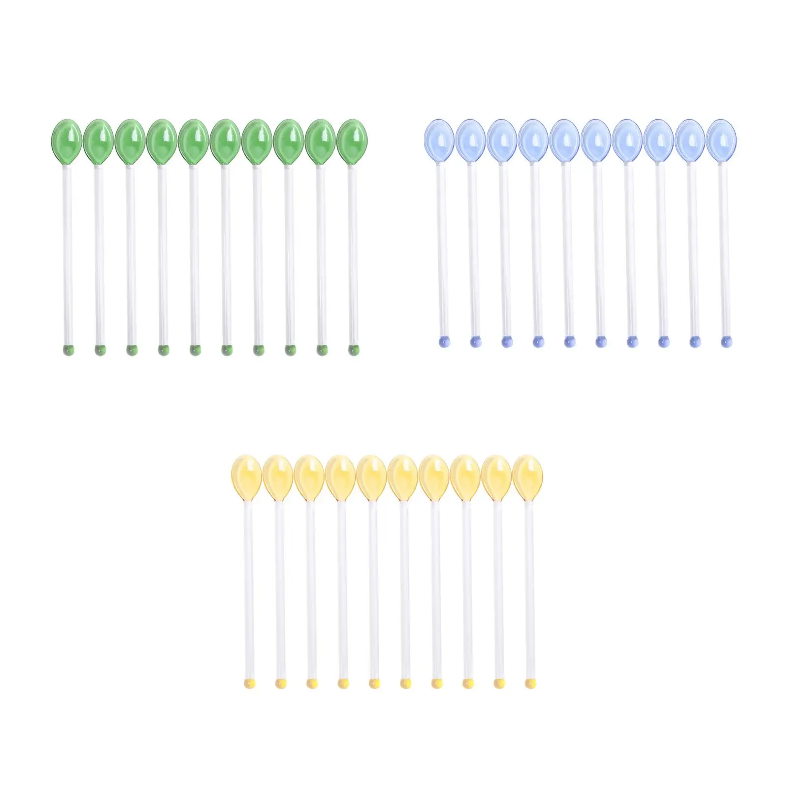 10 Pieces Mixing Rod Long Handle Glass Stirring Spoons Teaspoons Glass Latte Spoons for Hot Drinks Coffee Sugar Salt Ice Cream
10 Pieces Mixing Rod Long Handle Glass Stirring Spoons Teaspoons Glass Latte Spoons for Hot Drinks Coffee Sugar Salt Ice Cream