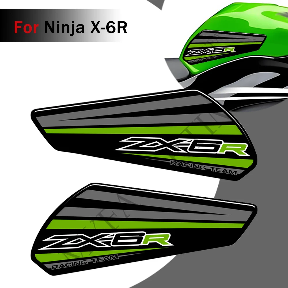  For Ninja ZX-6R ZX6R ZX 6R Motorcycle Decals Gas Fuel Oil Kit Knee Bone Tank Pad Protector 3D Stickers
For Ninja ZX-6R ZX6R ZX 6R Motorcycle Decals Gas Fuel Oil Kit Knee Bone Tank Pad Protector 3D Stickers