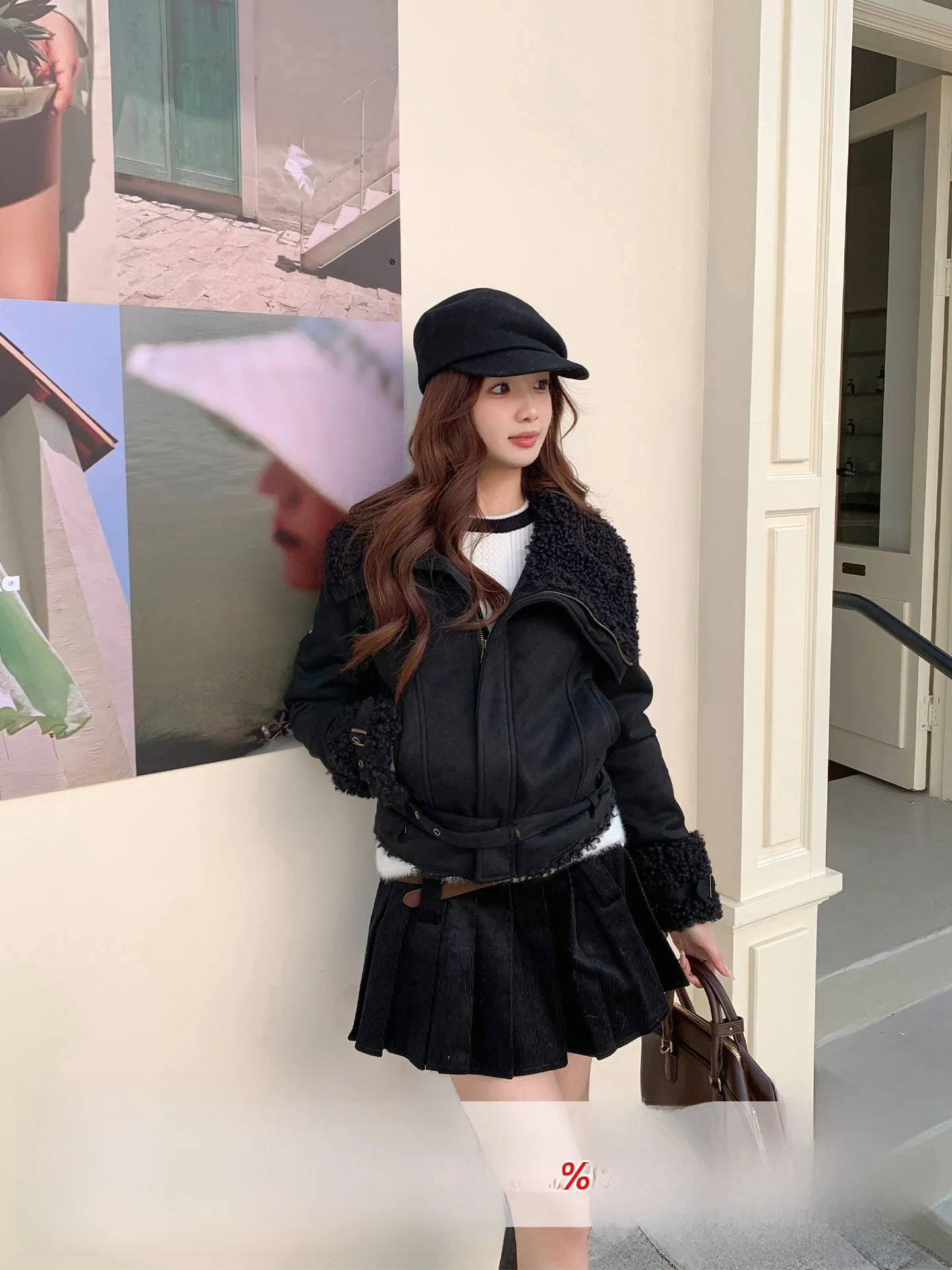 Women's Slim Fit Thiened Jaet Asymmetric Collar ort Coat Winter Warm Casual Sle Polyester Fiber Ladies Outerwear
Women's Slim Fit Thiened Jaet Asymmetric Collar ort Coat Winter Warm Casual Sle Polyester Fiber Ladies Outerwear