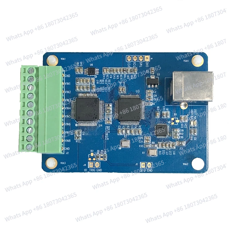 AD7606 multi-channel AD data acquisition module 16-bit adc 8-channel synchronous USB high-speed interface control
AD7606 multi-channel AD data acquisition module 16-bit adc 8-channel synchronous USB high-speed interface control