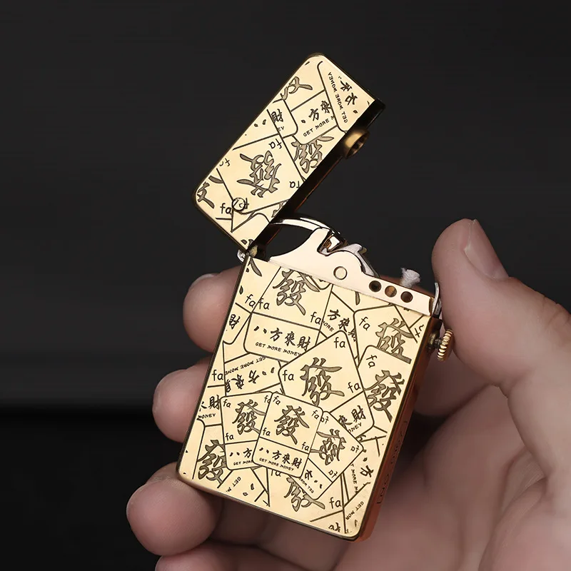 ZORRO779 sled ejection Torrance brass one-click ejection gift for boyfriend ultra-thin cigarette lighter, a man's gift
ZORRO779 sled ejection Torrance brass one-click ejection gift for boyfriend ultra-thin cigarette lighter, a man's gift