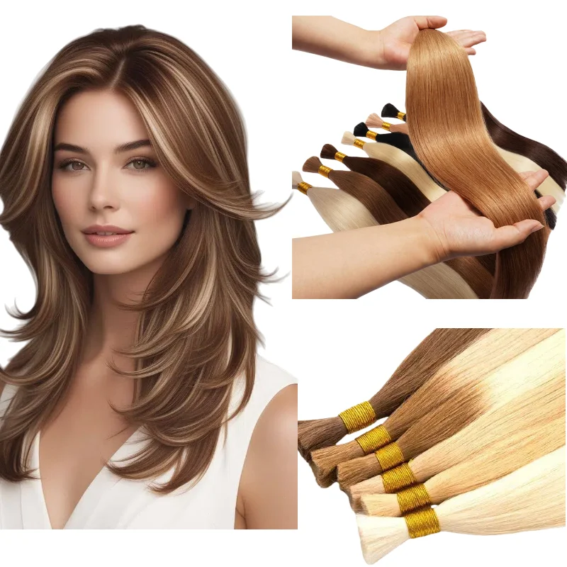 100% Human Hair Bulk Hair No Weft 50g 100g 12-26 Inch Random Lengths Hair Bundles Extensions Remy Hair
100% Human Hair Bulk Hair No Weft 50g 100g 12-26 Inch Random Lengths Hair Bundles Extensions Remy Hair