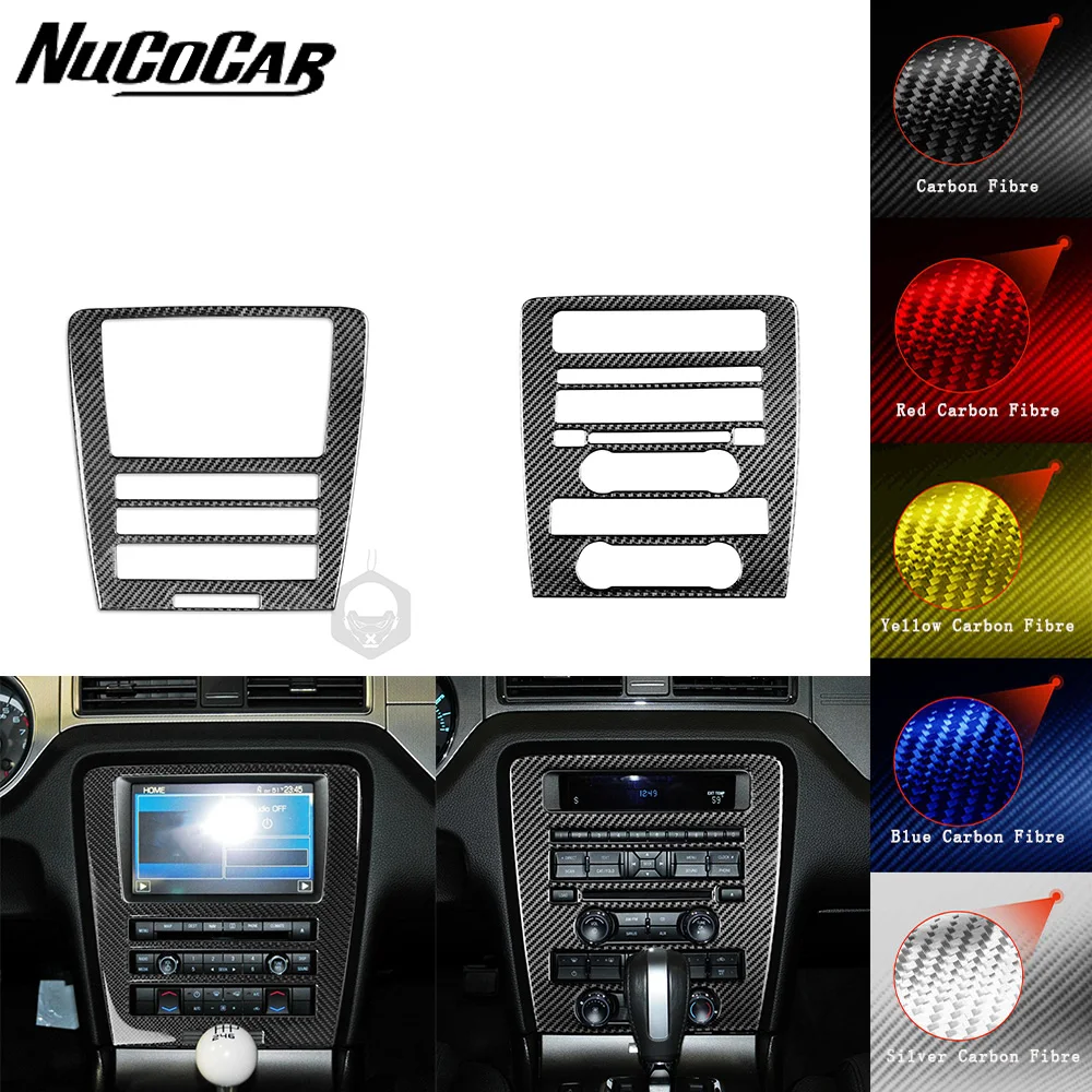 For Ford Mustang 2009-2013 Carbon Fiber Navigation display control Panel Trim Cover Car Interior Accessories Decorative Stickers
For Ford Mustang 2009-2013 Carbon Fiber Navigation display control Panel Trim Cover Car Interior Accessories Decorative Stickers