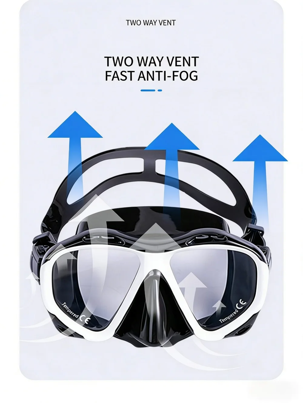 Snorkeling Gear Set: Anti-Fog Snorkel Mask with Full Dry Top Snorkel for Adults
Snorkeling Gear Set: Anti-Fog Snorkel Mask with Full Dry Top Snorkel for Adults