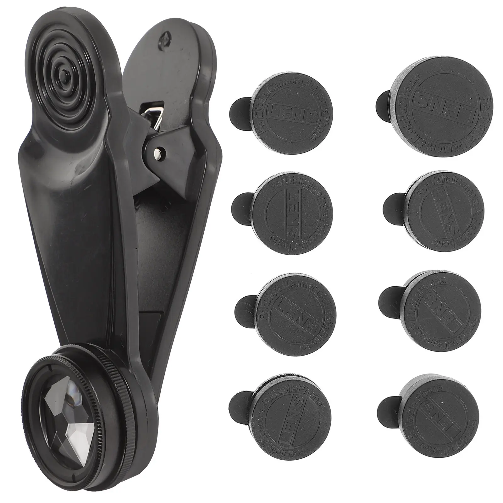 1Set Mobile Phone Camera Lens Kit Professional 10-in-1 Wide Angle Macro Fisheye High-Definition Zoom Lens Black for Photography
1Set Mobile Phone Camera Lens Kit Professional 10-in-1 Wide Angle Macro Fisheye High-Definition Zoom Lens Black for Photography