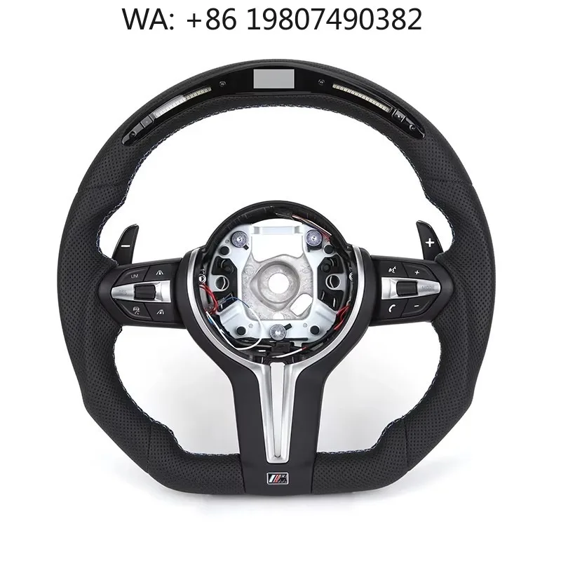 Flat Bottom ACC Full Leather LED Steering Wheel, M Sport Mod Parts Fits F10 F20 F30 F31 M2 F87 M3 F80 M4 F82 M5 F90 E60 E90 E92
Flat Bottom ACC Full Leather LED Steering Wheel, M Sport Mod Parts Fits F10 F20 F30 F31 M2 F87 M3 F80 M4 F82 M5 F90 E60 E90 E92