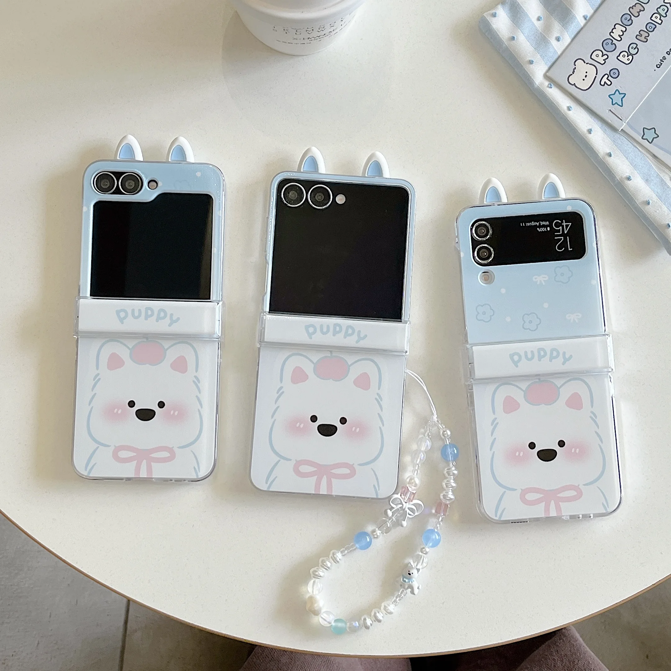 Cute 3D Cat's Ears Cartoon Bear Bracelet Case for Samsung Galaxy Z Flip 7 6 Z Flip 5 4 3 Mirror With Lanyard Shockproof Cover
Cute 3D Cat's Ears Cartoon Bear Bracelet Case for Samsung Galaxy Z Flip 7 6 Z Flip 5 4 3 Mirror With Lanyard Shockproof Cover 