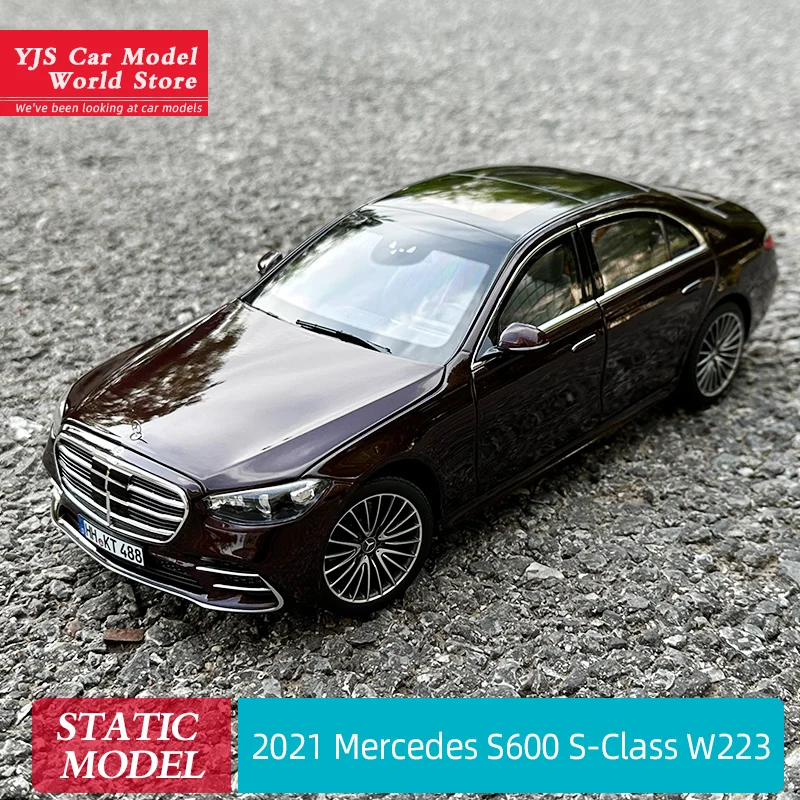 NOREV 1:1 2021 для Benz S600 S-Class W223, модель автомобиля из сплава, роскошный автомобиль, Искусственный металлический подарок
NOREV 1:1 2021 для Benz S600 S-Class W223, модель автомобиля из сплава, роскошный автомобиль, Искусственный металлический подарок