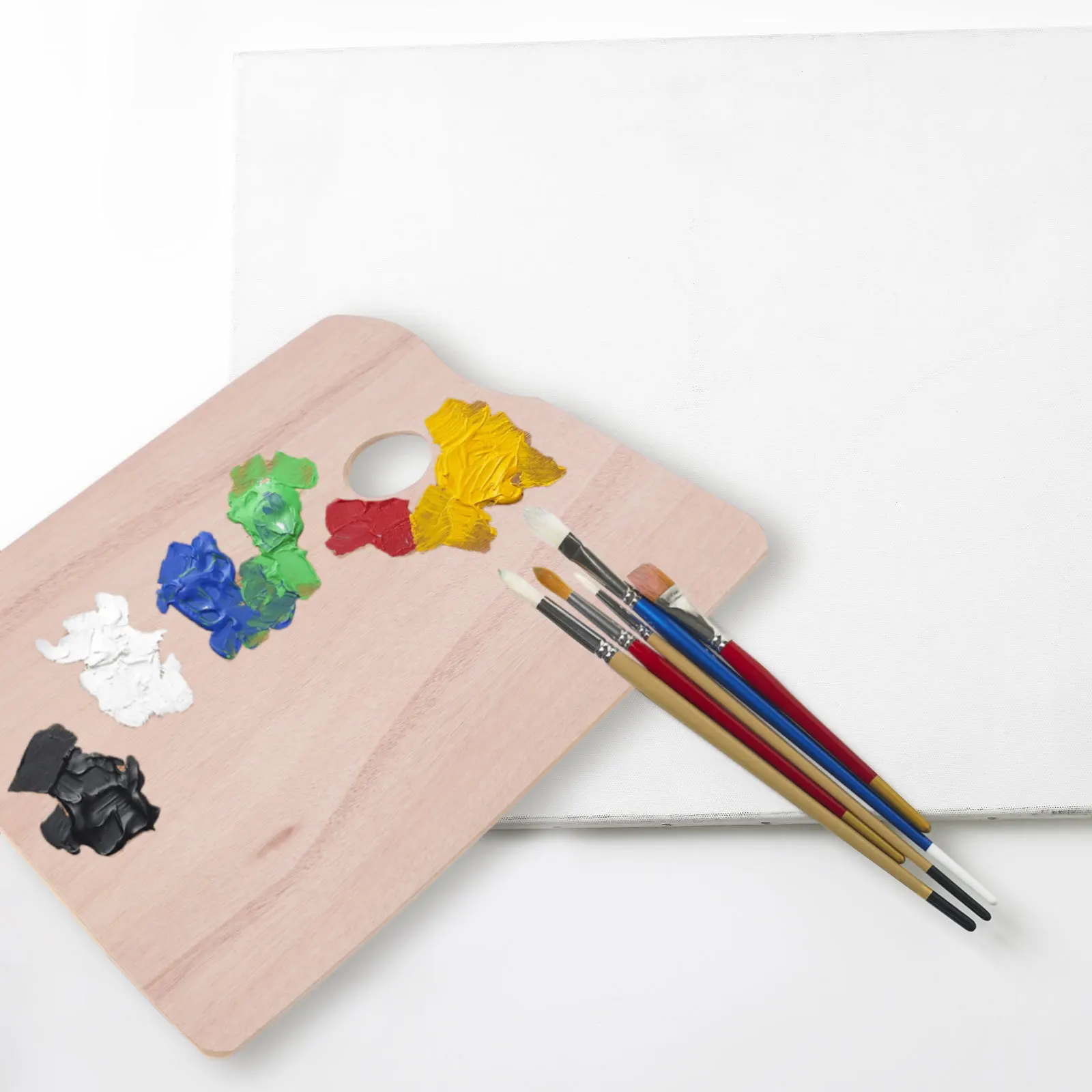 1Pcs Wooden Color Mixing Board Large Hand Grip Paint Tray Practical Color Mixing Plate for Oil Acrylic Art Art Paint Board
1Pcs Wooden Color Mixing Board Large Hand Grip Paint Tray Practical Color Mixing Plate for Oil Acrylic Art Art Paint Board